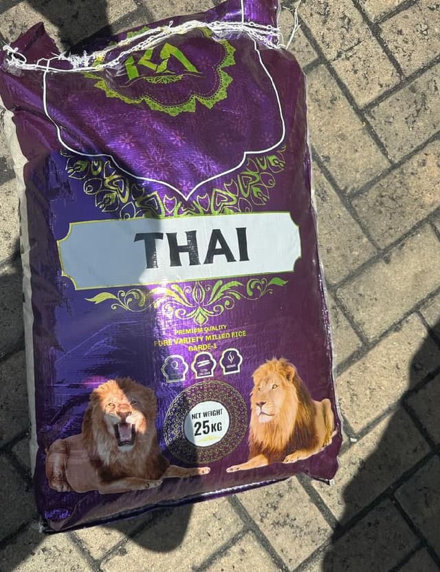 thai rice 25kg